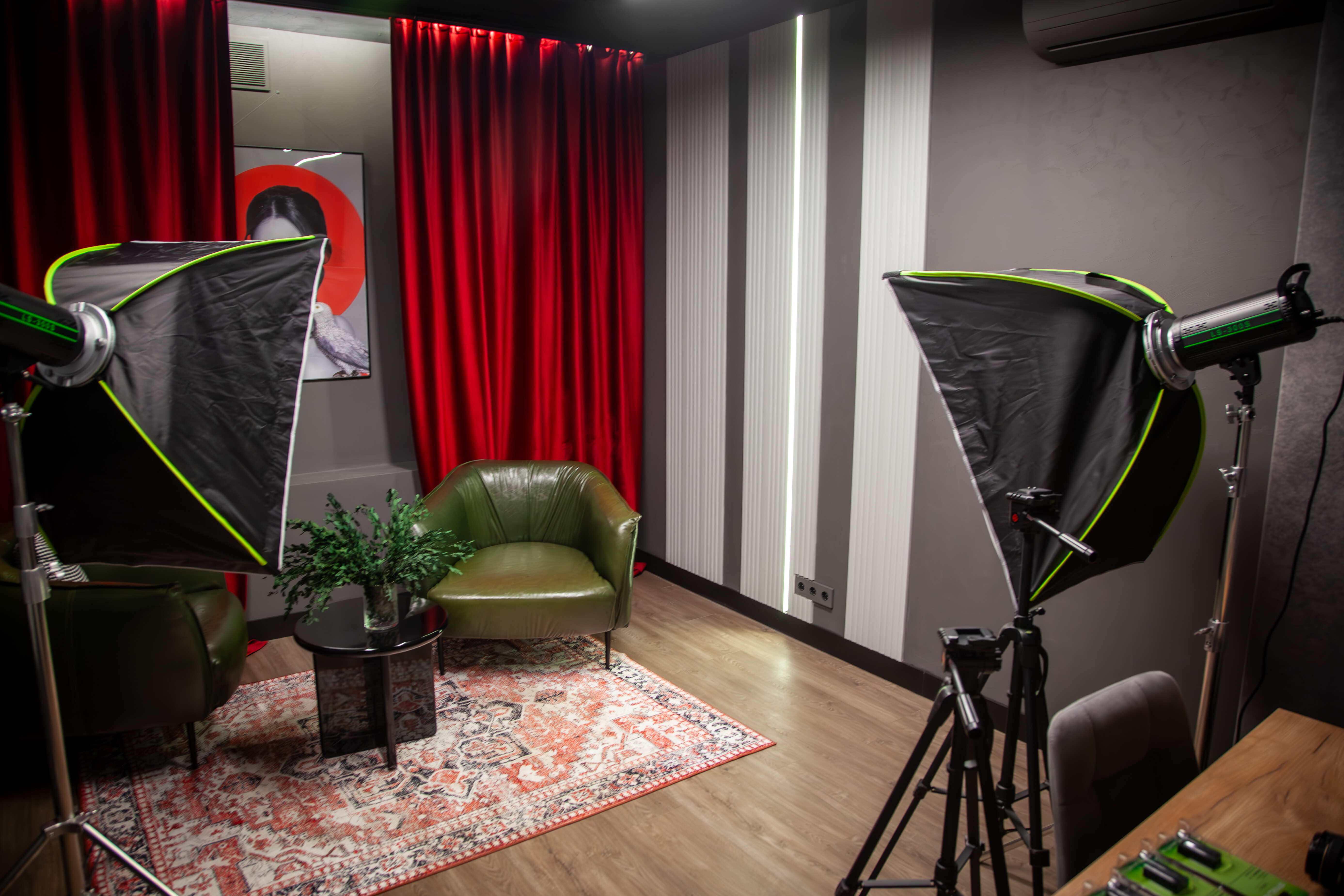 Студия для записи подкаста на Курской «Рубин»